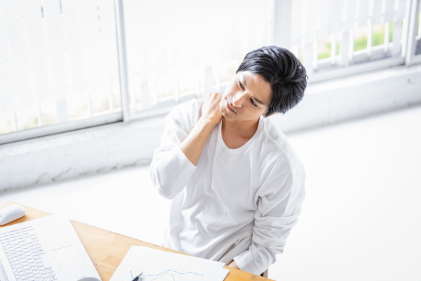 在宅勤務,体調不良,原因