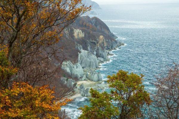 本州北端,青森県佐井村,失恋ひとり旅