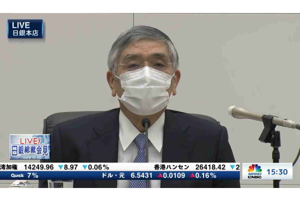 日銀総裁会見【2020/12/18】