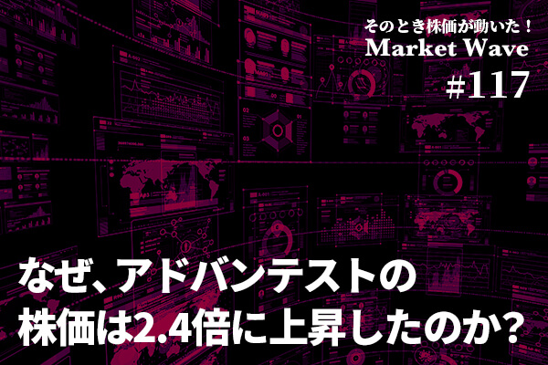 アドバンテスト,株価