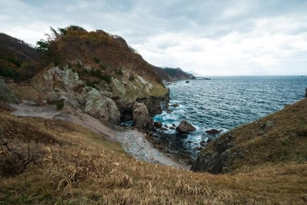 本州北端,青森県佐井村,失恋ひとり旅