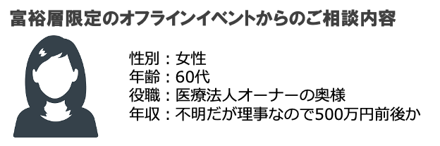 実在する富裕層